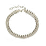 New Fashion Silver Color Multi Layer Crystal Ball Bracelet Anklet