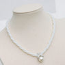 New Beautiful Pearl Necklace Stunning Twist Chain Choker Chunky Imitation Pearl Pendant Necklace for Women