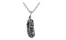 Feather Eagle Claw Punk Jewelry Statement Necklace