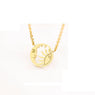 New Stainless Steel Moon and Sun Pendant Necklace Men Women Jewelry