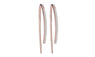 Lovely Crystal Silver Dangle Trendy Line Earring