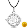 New Angels Good Luck Love Pink Locket Pendant Necklace