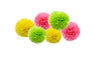 Paper Pompoms Photobooth Party Decoration