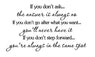 If You Do Not Ask English Text Vinyl Removable Wall Decal