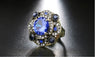 Vintage Empress Temperament Gorgeous Oval Bohemian Wedding Ring (7)