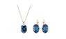 Rose Gold Color Jewelry Sets