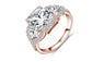 Micro Inlay Zircon Angel Wings Rings