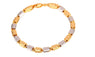 Two Tone Gold Color Bracelet For Men/Women