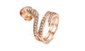 Snake Show Bead Ring For Women