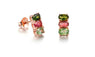 Natural Gemstone Stud Earrings