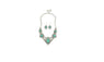 Silver Natural stone Jewelry Set