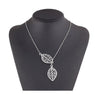 Fashion Leaves Choker Pendant Necklace