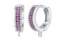 Sterling Silver Hoop Earrings For Women