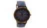 Leather Analog Quartz WristWatch