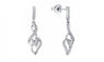 Heart Long Heart Drop Earrings for Women