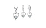 Romantic Heart Bridal Jewelry Sets