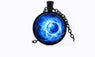 Round Glass Cabochon Pendant Necklaces