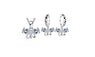 Romantic Heart Wedding Jewelry Sets
