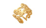 Gold Color Trendy Resizable Rings For Women
