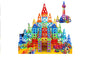 Plastic Magnetic Blocks Educational Toys For Kids