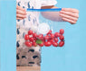 10pcs/ Set Plastic Wrap Zipper Fresh Fridge Freezing Food Storage Bags