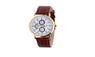 Leather Band Analog Hour Neutral Business Quartz Wrist Watches