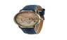 Unisex luxury quartz leather strap colock watch