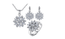 High Quality Zircon Wedding & Engagement Jewellery Set For Women