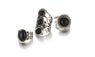 Vintage Tibetan Turkish 3pcs Ring Set for Women (Adjustable)