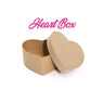 DIY Valentine Boxes Heart-Shaped Box - for Crafts (Pack of 1)