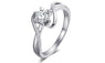 Surround S Shape Cubic Zirconia Ring For Women (7,8,9)