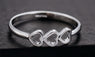 Classic Three Heart Shape Ring For Women (6,8)