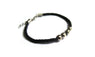 Handmade Beaded Alloy Four Bead Rope Bracelet