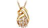 Unique Design Austrian Crystal Rhinestone Pendant Necklace