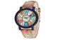Fashion Casual Relogio Feminino Vintage Leather Women Quartz Wrist Watch