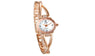 Fashion Dress Chain Style With Rhinestone Quartz Watch