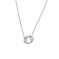 Attractive Fashion Jewelry Silver Ring Pendant Chain Girl For Party - sparklingselections