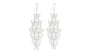 Punk Rock Multi layer Hollow Butterfly Cocktail Hook Earrings