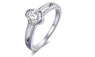 Symmetrical Hollow Type Cubic Zirconia Rings For Women (7,8,9)