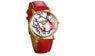 New Stylish Elegant Plum Blossom Leather Wristwatch