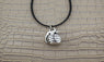 Vintage Silver Horse/Skull/Cat/Angel Pendant Short Length Necklace