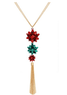 New Beautiful Chain Tassel Necklace Long Necklace for Girls