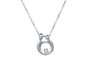 Fashion Crystal Geometric Pendant Necklace