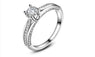 Cubic Zircon 4 Claws Engagement/Wedding Ring (6)