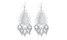 Tassel Water Drop Shape Dangle Long Earrings For Women