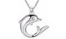 Silver Fashion Fish Shape Pendant Necklace
