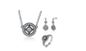 Party Wear Sterling Silver Jewellery Sets For Women