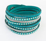 Multilayer Leather Christmas Gift Charm Bracelets