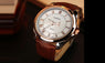 Luxury Water Resistant Business Fashion Casual Quartz-watch for Men