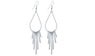 Clockwork Style Dangle Long Earrings